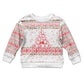 Tunisia Christmas Kid Ugly Christmas Sweater Falcon Tree Snowflake and Festive Borders - African Pride