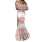 Tunisia Christmas Mermaid Dress Falcon Tree Snowflake and Festive Borders - African Pride
