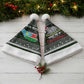 South Sudan Christmas Santa Hat National Map Flag Colors and Sleeping Rhino Motif - African Pride