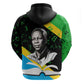 Julius Nyerere Hoodie Education is a Way of Fighting Poverty Quote and Tanzanian Flag Alphabet - African Pride