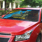 Julius Nyerere Auto Sun Shade Ujamaa African Socialism Text and Bold Striped Pattern - African Pride