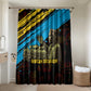 Julius Nyerere Bathroom Set Ujamaa African Socialism Text and Bold Striped Pattern - African Pride