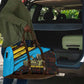 Julius Nyerere Travel Bag Ujamaa African Socialism Text and Bold Striped Pattern - African Pride
