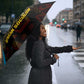 Julius Nyerere Umbrella Ujamaa African Socialism Text and Bold Striped Pattern - African Pride