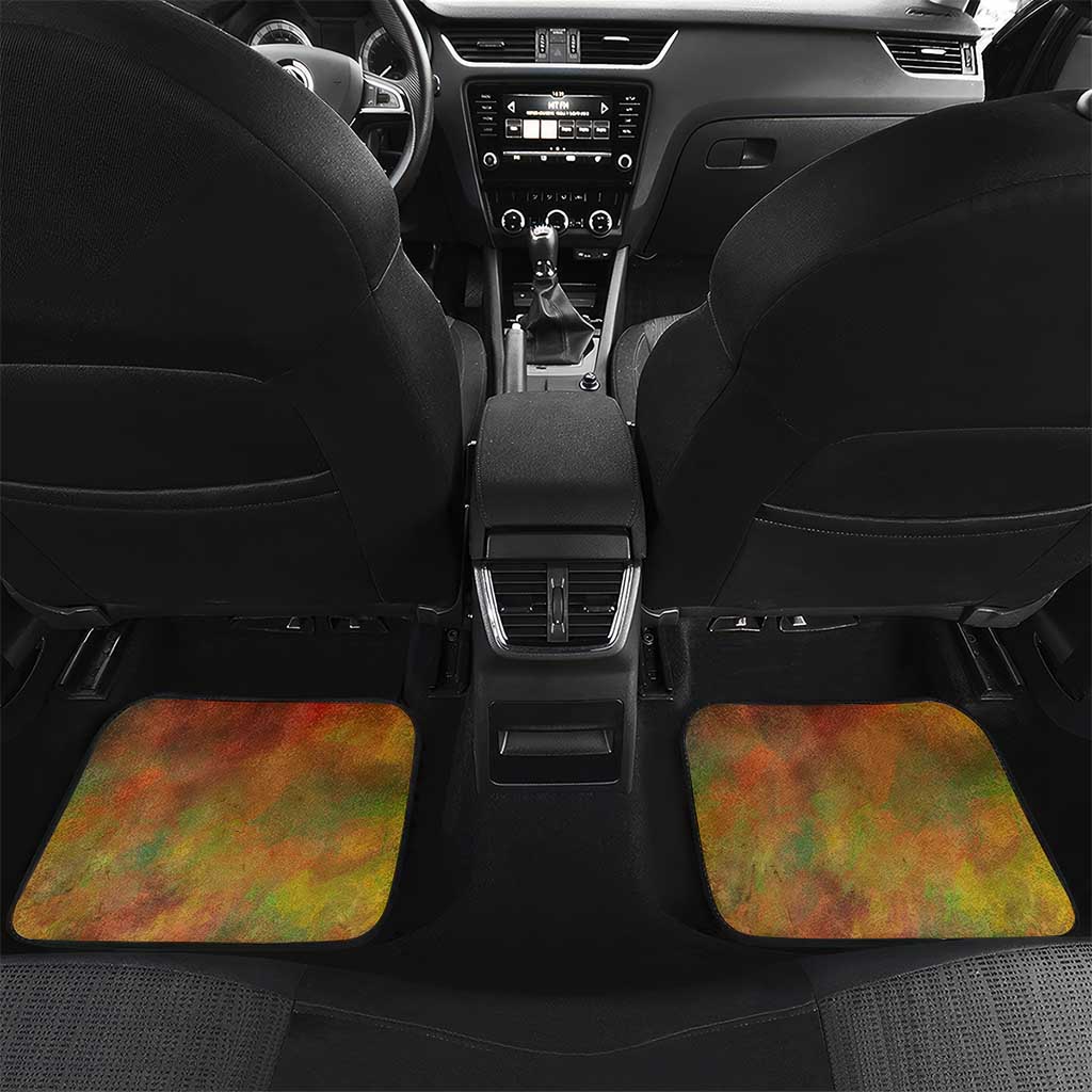 Sundiata Keita Car Mats Griot Storytelling Scene, Epic of Sundiata Text and Heritage-Inspired Earth Tone - African Pride