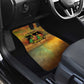 Sundiata Keita Car Mats Griot Storytelling Scene, Epic of Sundiata Text and Heritage-Inspired Earth Tone - African Pride