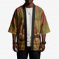 Sundiata Keita Kimono Griot Storytelling Scene, Epic of Sundiata Text and Heritage-Inspired Earth Tone - African Pride