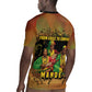 Sundiata Keita Rugby Jersey Griot Storytelling Scene, Epic of Sundiata Text and Heritage-Inspired Earth Tone - African Pride