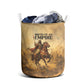 Sundiata Keita Laundry Basket with Kirina 1235 Battle Map, Horseback Warrior and Birth of an Empire Design - African Pride