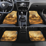 Sundiata Keita Car Mats with Kirina 1235 Battle Map, Horseback Warrior and Birth of an Empire Design - African Pride