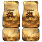 Sundiata Keita Car Mats with Kirina 1235 Battle Map, Horseback Warrior and Birth of an Empire Design - African Pride