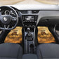 Sundiata Keita Car Mats with Kirina 1235 Battle Map, Horseback Warrior and Birth of an Empire Design - African Pride