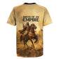 Sundiata Keita Rugby Jersey with Kirina 1235 Battle Map, Horseback Warrior and Birth of an Empire Design - African Pride