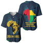 Amilcar Cabral Baseball Jersey Guinea-Bissau African National Liberation Leader - Cultural Resistance Tribute - African Pride