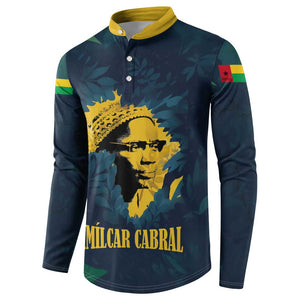 Amilcar Cabral Button Sweatshirt Guinea-Bissau African National Liberation Leader - Cultural Resistance Tribute