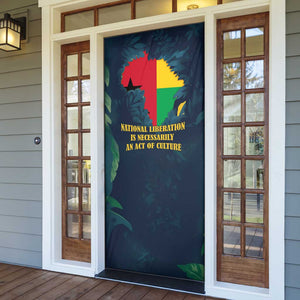 Amilcar Cabral Door Cover Guinea-Bissau African National Liberation Leader - Cultural Resistance Tribute - African Pride
