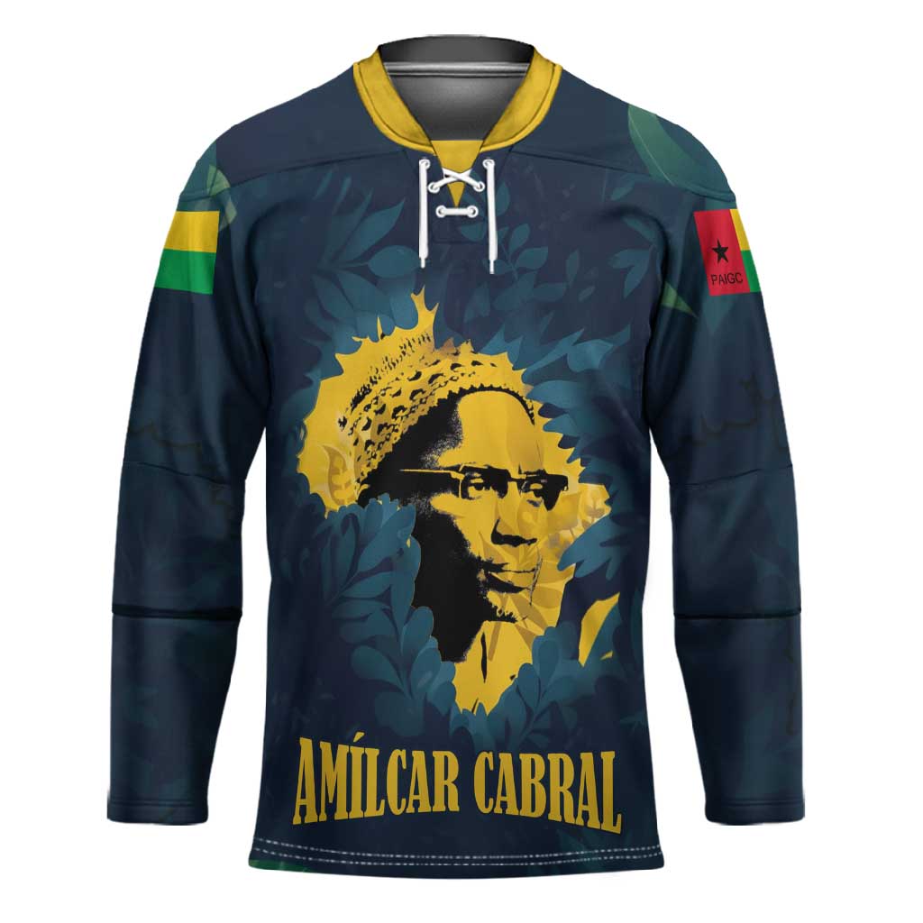 Amilcar Cabral Hockey Jersey Guinea-Bissau African National Liberation Leader - Cultural Resistance Tribute - African Pride