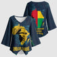 Amilcar Cabral Kimono Sleeve Blouse Guinea-Bissau African National Liberation Leader - Cultural Resistance Tribute - African Pride
