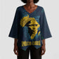 Amilcar Cabral Kimono Sleeve Blouse Guinea-Bissau African National Liberation Leader - Cultural Resistance Tribute - African Pride