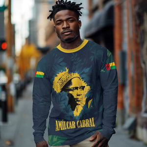 Amilcar Cabral Long Sleeve Shirt Guinea-Bissau African National Liberation Leader - Cultural Resistance Tribute - African Pride