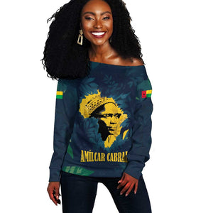 Amilcar Cabral Off Shoulder Sweater Guinea-Bissau African National Liberation Leader - Cultural Resistance Tribute - African Pride
