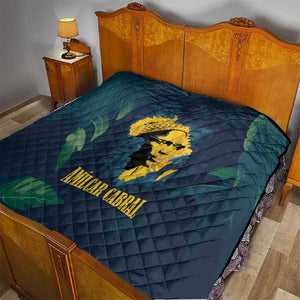 Amilcar Cabral Quilt Guinea-Bissau African National Liberation Leader - Cultural Resistance Tribute - African Pride