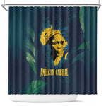 Amilcar Cabral Shower Curtain Guinea-Bissau African National Liberation Leader - Cultural Resistance Tribute - African Pride