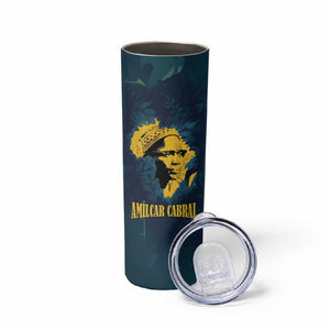 Amilcar Cabral Skinny Tumbler Guinea-Bissau African National Liberation Leader - Cultural Resistance Tribute - African Pride