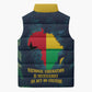 Amilcar Cabral Sleeveless Puffer Jacket Guinea-Bissau African National Liberation Leader - Cultural Resistance Tribute - African Pride