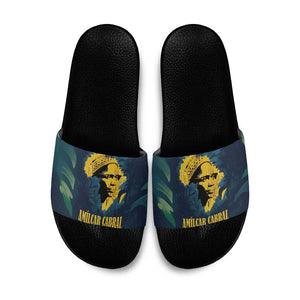 Amilcar Cabral Slide Sandals Guinea-Bissau African National Liberation Leader - Cultural Resistance Tribute - African Pride