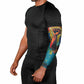 Amilcar Cabral Arm Sleeves Armed Activist Quote Raised Fist African Liberation Tribute - Colorful Paint Stroke - African Pride
