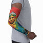 Amilcar Cabral Arm Sleeves Armed Activist Quote Raised Fist African Liberation Tribute - Colorful Paint Stroke - African Pride