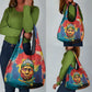 Amilcar Cabral Grocery Bag Armed Activist Quote Raised Fist African Liberation Tribute - Colorful Paint Stroke - African Pride