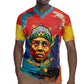 Amilcar Cabral Rugby Jersey Armed Activist Quote Raised Fist African Liberation Tribute - Colorful Paint Stroke - African Pride