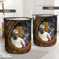 Amilcar Cabral Laundry Basket African Map with Chains Freedom Theme Revolutionary Liberation Tribute - African Pride