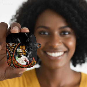 Amilcar Cabral AirPods Case African Map with Chains Freedom Theme Revolutionary Liberation Tribute - African Pride