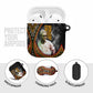 Amilcar Cabral AirPods Case African Map with Chains Freedom Theme Revolutionary Liberation Tribute - African Pride