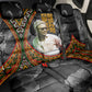 Amilcar Cabral Back Car Seat Cover African Map with Chains Freedom Theme Revolutionary Liberation Tribute - African Pride