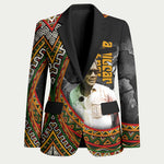 Amilcar Cabral Blazer African Map with Chains Freedom Theme Revolutionary Liberation Tribute - African Pride