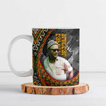Amilcar Cabral Ceramic Mug African Map with Chains Freedom Theme Revolutionary Liberation Tribute - African Pride