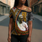 Amilcar Cabral Cross Shoulder Shirt African Map with Chains Freedom Theme Revolutionary Liberation Tribute - African Pride