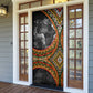Amilcar Cabral Door Cover African Map with Chains Freedom Theme Revolutionary Liberation Tribute - African Pride