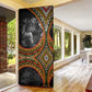 Amilcar Cabral Door Cover African Map with Chains Freedom Theme Revolutionary Liberation Tribute - African Pride