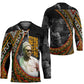 Amilcar Cabral Hockey Jersey African Map with Chains Freedom Theme Revolutionary Liberation Tribute - African Pride