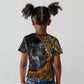 Amilcar Cabral Kid T shirt African Map with Chains Freedom Theme Revolutionary Liberation Tribute - African Pride