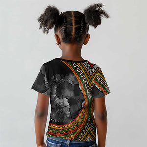 Amilcar Cabral Kid T shirt African Map with Chains Freedom Theme Revolutionary Liberation Tribute - African Pride