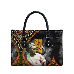Amilcar Cabral Leather Bag African Map with Chains Freedom Theme Revolutionary Liberation Tribute - African Pride