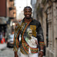 Amilcar Cabral Long Sleeve Button Shirt African Map with Chains Freedom Theme Revolutionary Liberation Tribute - African Pride