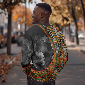 Amilcar Cabral Sweatshirt African Map with Chains Freedom Theme Revolutionary Liberation Tribute - African Pride