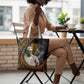 Amilcar Cabral Tote Bag African Map with Chains Freedom Theme Revolutionary Liberation Tribute - African Pride
